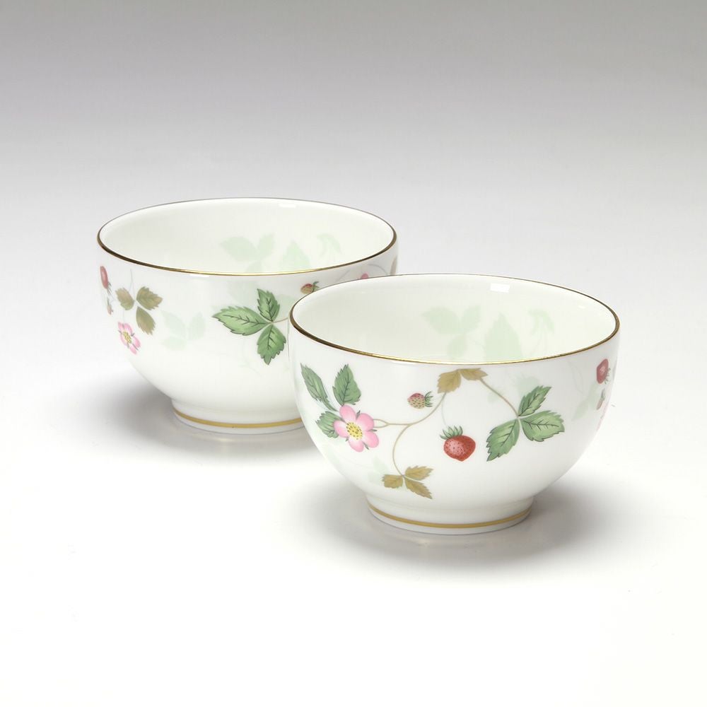4個セット　ウェッジウッド ワイルドストロベリー ジャパニーズ ティーカップ ウェッジウッド（Wedgwood） ワイルドストロベリー ジャパニーズティー