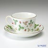 ウェッジウッド（Wedgwood） ワイルドストロベリー ティーカップ＆ソーサー（デルフィ） 200ml ペア