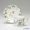 ウェッジウッド（Wedgwood） ワイルドストロベリー ティーカップ＆ソーサー（デルフィ） 200ml ペア