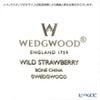 ウェッジウッド（Wedgwood） ワイルドストロベリー ティーカップ＆ソーサー（デルフィ） 200ml ペア