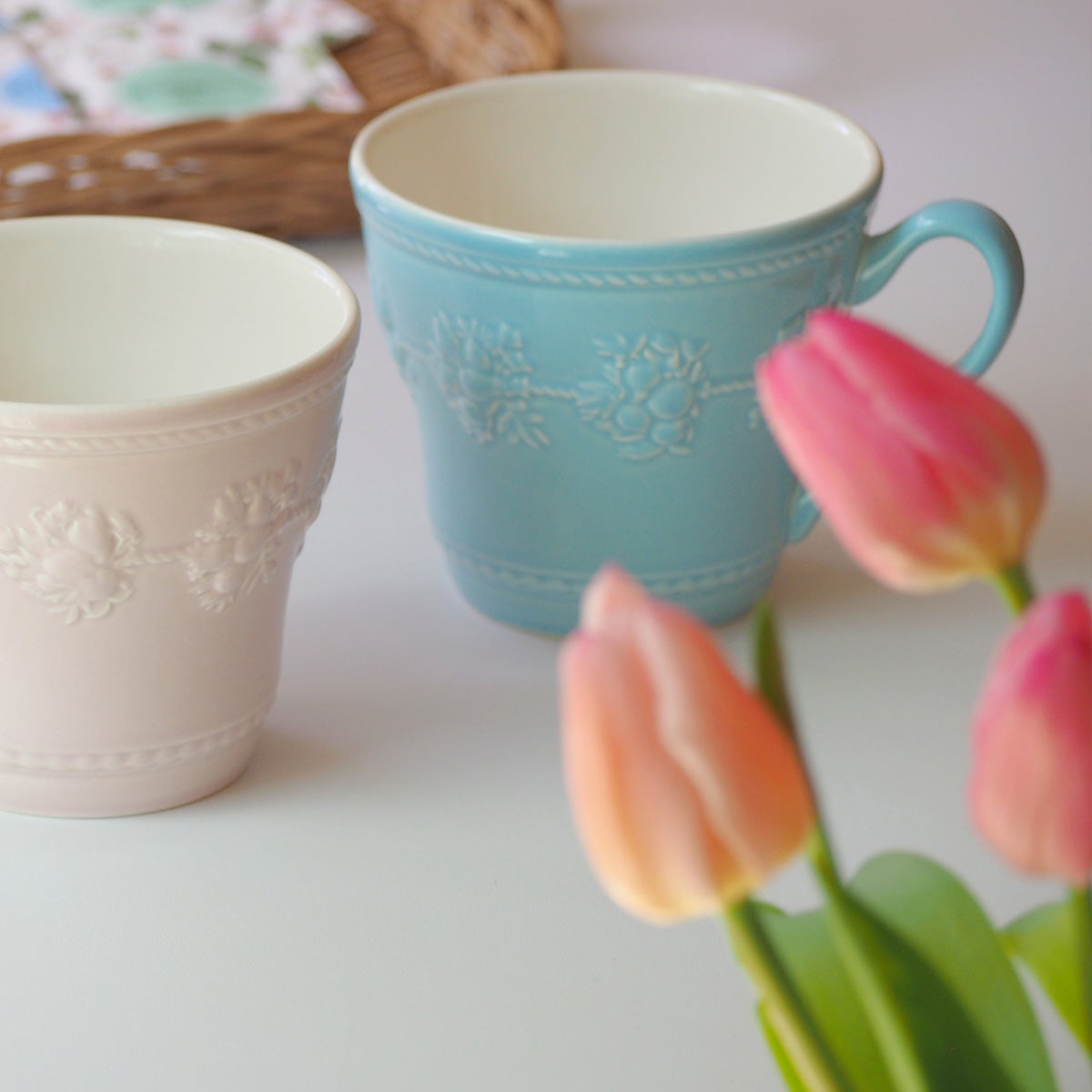 ウェッジウッド（Wedgwood） フェスティビティ マグ 350ml（ブルー） ペア