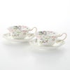 ウェッジウッド（Wedgwood） スウィートプラム ティーカップ＆ソーサー（ピオニー） 200ml ペア 【ブランドボックス付】