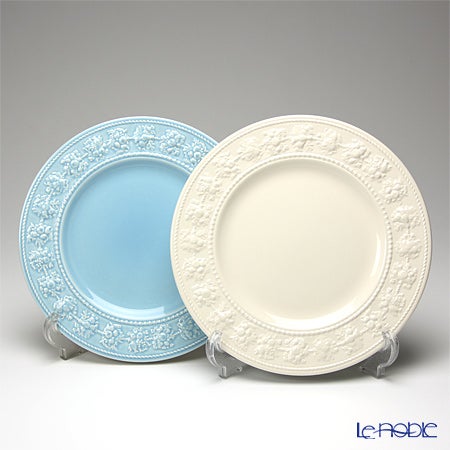 ウェッジウッド（Wedgwood） フェスティビティ プレート 27cm（アイボリー＆ブルー） ペア