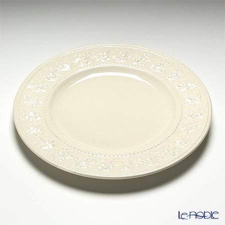 ウェッジウッド（Wedgwood） フェスティビティ プレート 27cm（アイボリー＆ブルー） ペア