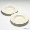 ウェッジウッド（Wedgwood） フェスティビティ スーププレート 22.5cm（アイボリー） ペア
