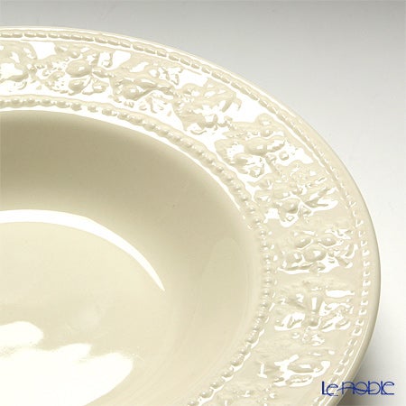 ウェッジウッド（Wedgwood） フェスティビティ スーププレート 22.5cm（アイボリー） ペア