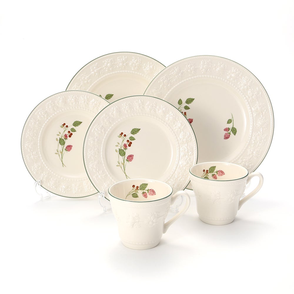 ウェッジウッド（Wedgwood） フェスティビティ スターターセット（マグ）（ラズベリー） ペア