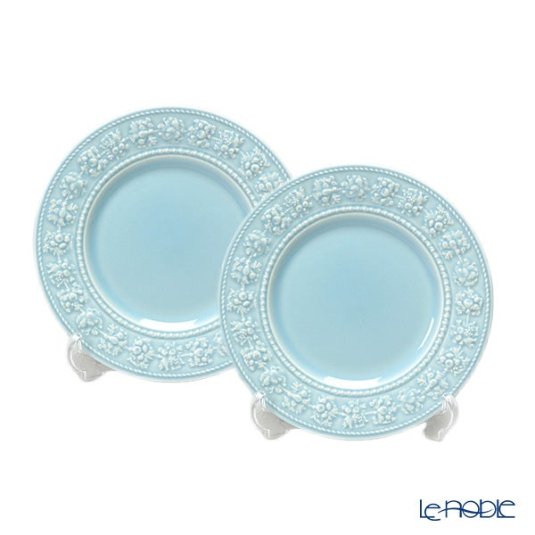 ウェッジウッド（Wedgwood） フェスティビティ プレート 21cm（ブルー） ペア