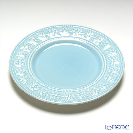 ウェッジウッド（Wedgwood） フェスティビティ プレート 21cm（ブルー） ペア
