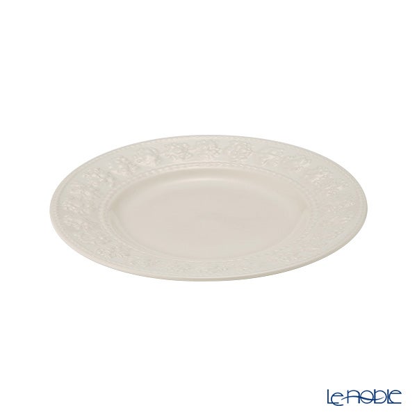 ウェッジウッド（Wedgwood） フェスティビティ プレート 21cm（アイボリー） ペア