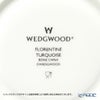 ウェッジウッド（Wedgwood） フロレンティーン ターコイズ ティーカップ＆ソーサー（ピオニー） 200ml ペア 【ブランドボックス付】