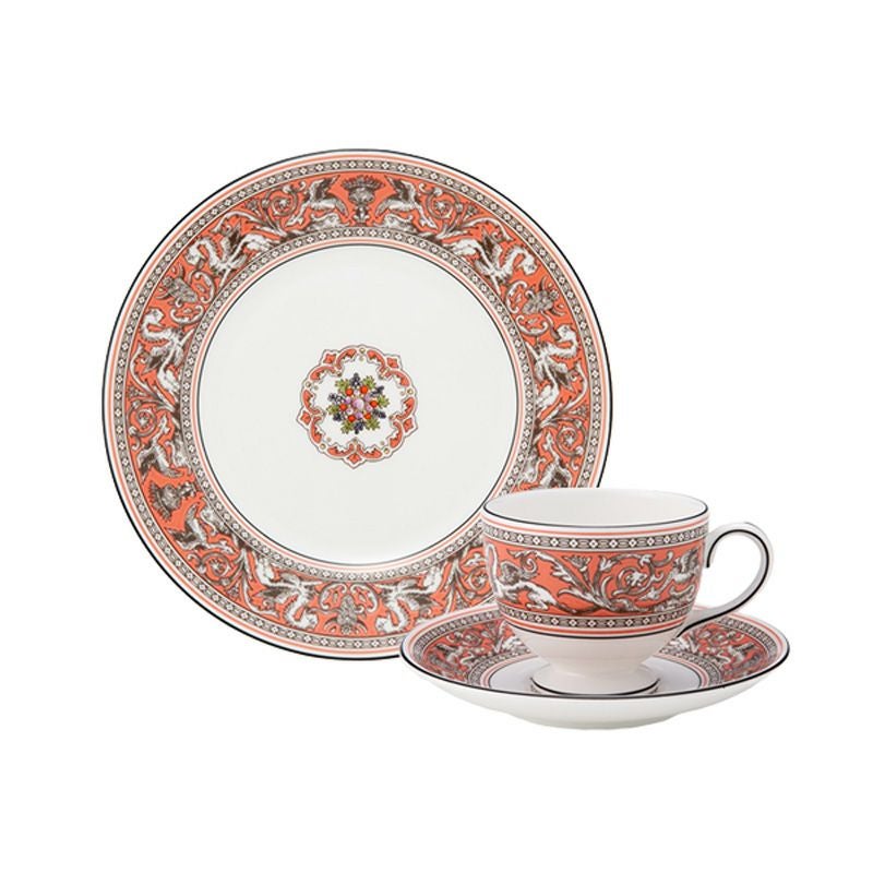 ウェッジウッド（Wedgwood） フロレンティーン サーモン トリオセット リー