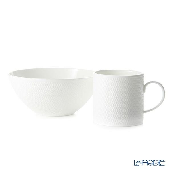 ウェッジウッド（Wedgwood） ジオ マグ 300ml ＆ ボウル 16cm セット