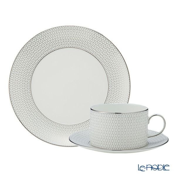 ウェッジウッド（Wedgwood） ジオ プラチナ トリオセット ティー