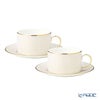 ウェッジウッド（Wedgwood） ジオ ゴールド ティーカップ＆ソーサー 250ml ペア