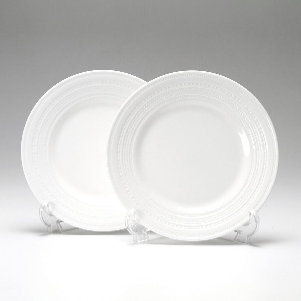  ウェッジウッド インタグリオ プレート20cm ホワイト 皿 ウェッジウッド（Wedgwood） インタグリオ プレート 20cm ペア