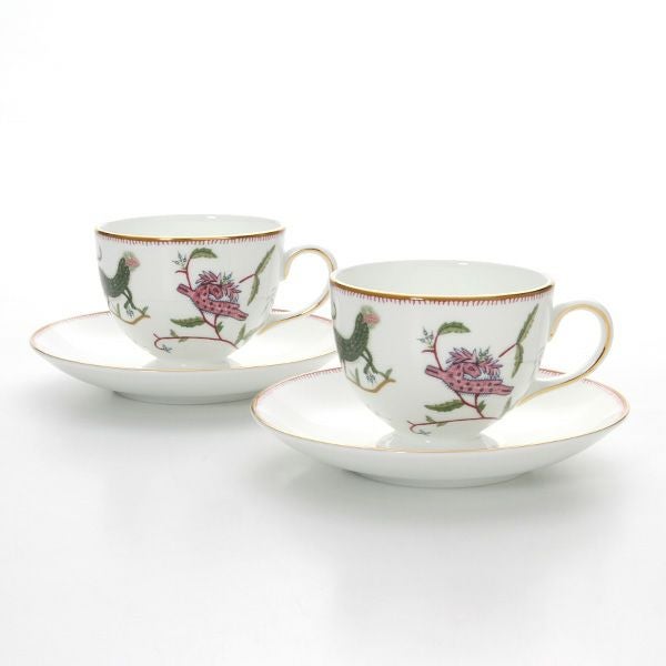 ウェッジウッド（Wedgwood） ミシカルクリーチャーズ ティーカップ＆ソーサー（リー） 200ml ペア 【ブランドボックス付】