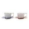 ウェッジウッド（Wedgwood） ルネッサンス ゴールド＆レッド ティーカップ＆ソーサー 250ml ペア