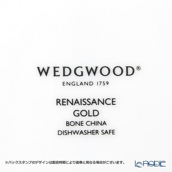 ウェッジウッド（Wedgwood） ルネッサンスゴールド スクエアトレイ／角皿 14.5cm ペア