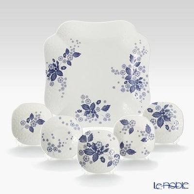ウェッジウッド（Wedgwood） ストロベリーブルームインディゴ 5人用 6 