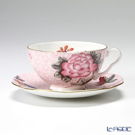 ウェッジウッド（Wedgwood） カッコー（ハーレクィーンコレクション） ティーカップ＆ソーサー 180ml ＆ プレート 4色セット