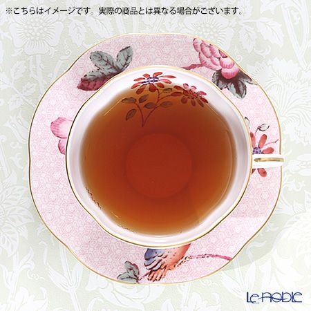 ウェッジウッド（Wedgwood） カッコー（ハーレクィーンコレクション） ティーカップ＆ソーサー 180ml ＆ プレート 4色セット