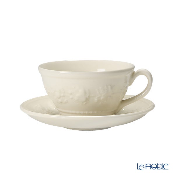ウェッジウッド（Wedgwood） フェスティビティ アイボリー トリオセット