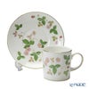 ウェッジウッド（Wedgwood） ワイルドストロベリー トリオセット コーヒー／キャン