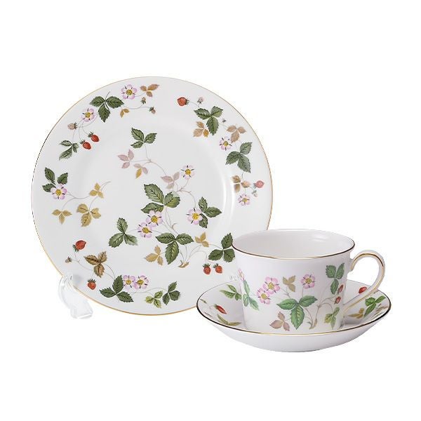 ウェッジウッド（Wedgwood） ワイルドストロベリー トリオセット