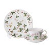 ウェッジウッド（Wedgwood） ワイルドストロベリー トリオセット ティー／デルフィ