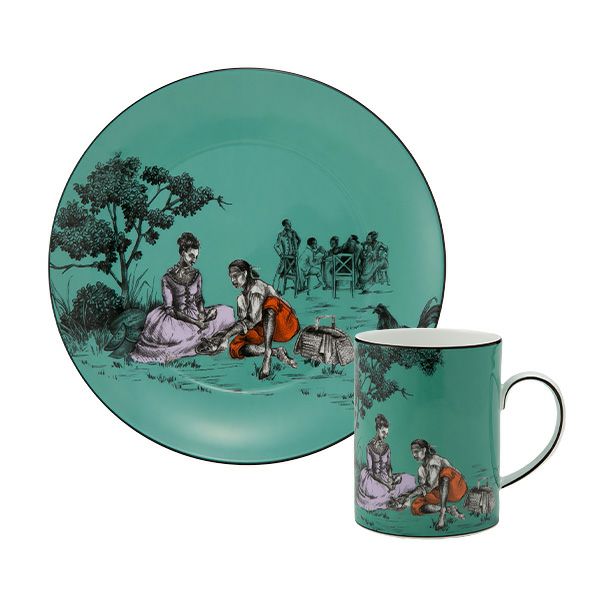 ウェッジウッド（Wedgwood） ジャスパー 雛ドールプレート 18.5cm