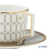 ウェッジウッド（Wedgwood） ルネッサンス グレイ（グレー） ティーカップ＆ソーサー 250ml ペア