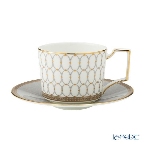 ウェッジウッド（Wedgwood） ルネッサンス グレイ（グレー） トリオセット ティー