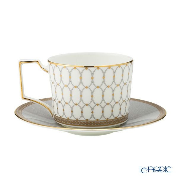 ウェッジウッド（Wedgwood） ルネッサンス グレイ（グレー） トリオセット ティー