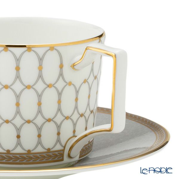 ウェッジウッド（Wedgwood） ルネッサンス グレイ（グレー） トリオセット ティー