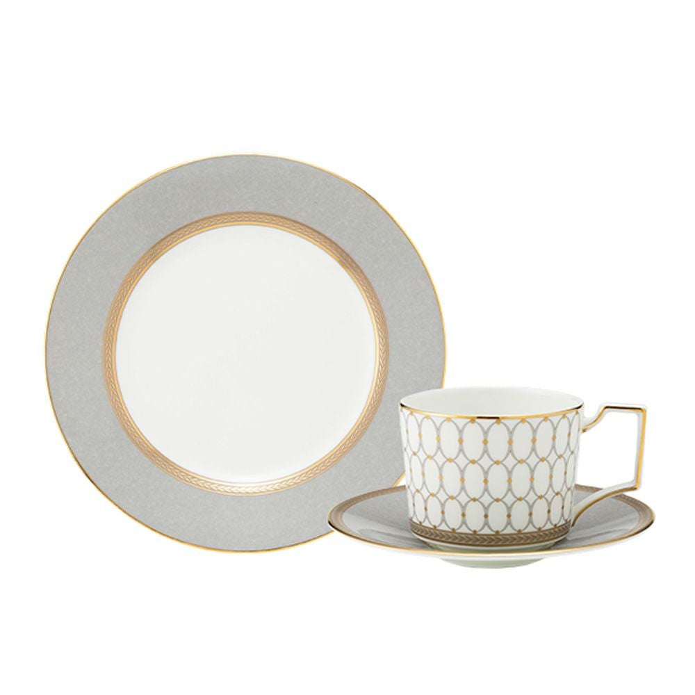 ウェッジウッド（Wedgwood） アンセミオン グレイ トリオセット ペア