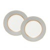 ウェッジウッド（Wedgwood） ルネッサンス グレイ（グレー） プレート 20cm ペア