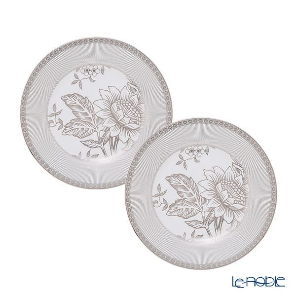 ウェッジウッド（Wedgwood） シルバートンキン プレート 20cm ペア