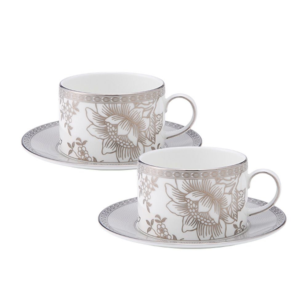 ウェッジウッド（Wedgwood） シルバートンキン ティーカップ＆ソーサー