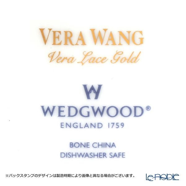 ウェッジウッド（Wedgwood） ヴェラ・ウォン ヴェラレース ゴールド マグカップ 300ml ペア