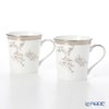 ウェッジウッド（Wedgwood） ヴェラ・ウォン ヴェラレース プラチナ マグカップ 300ml ペア