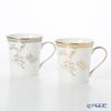 ウェッジウッド（Wedgwood） ヴェラ・ウォン ヴェラレース プラチナ＆ゴールド マグカップ 300ml ペア
