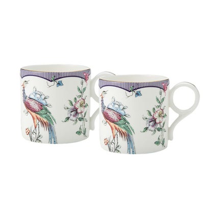 ウェッジウッド（Wedgwood） ジオ プラチナ マグカップ 350ml ペア 