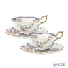 ウェッジウッド（Wedgwood） ワンダーラスト フォーチュン ティーカップ＆ソーサー 180ml ペア