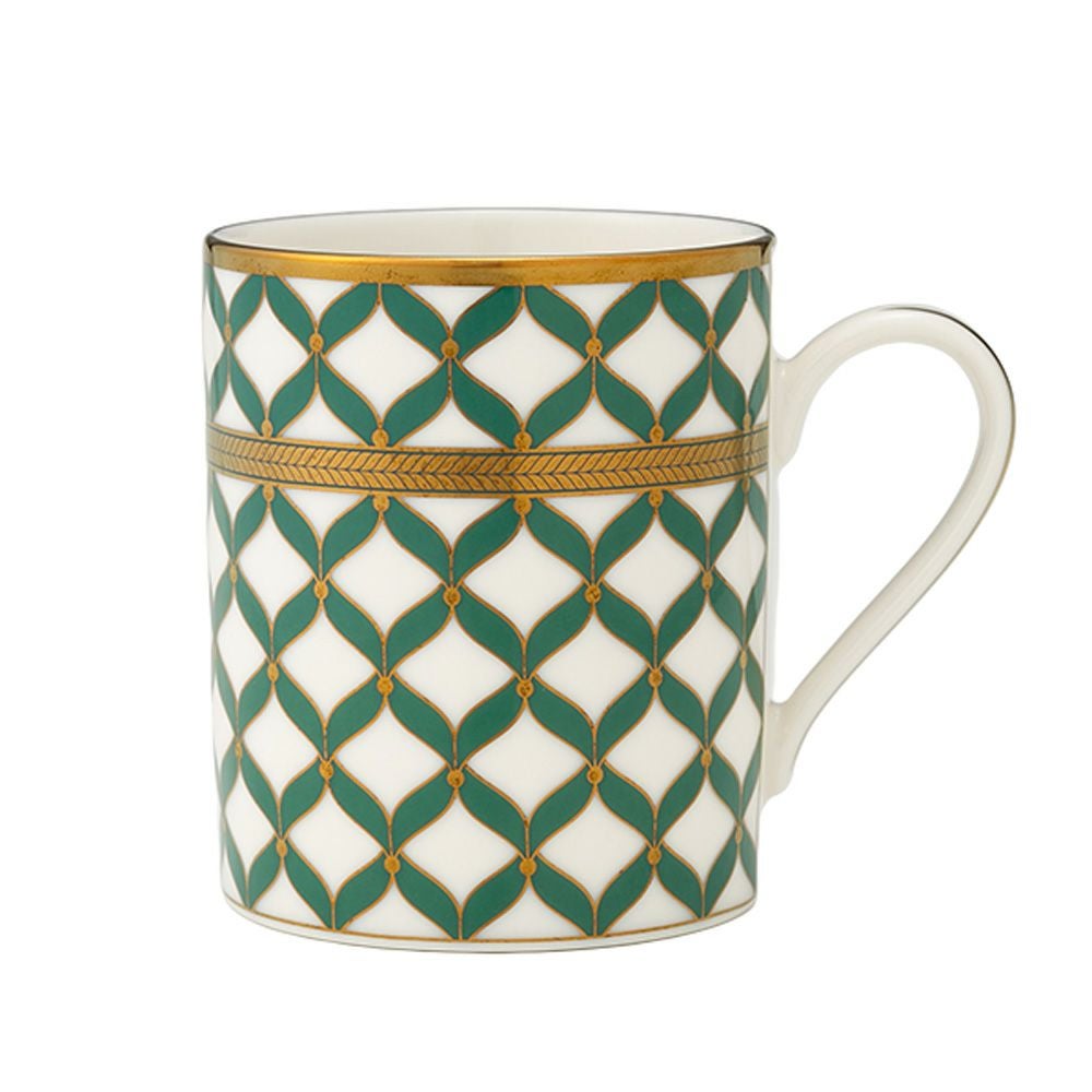 オヴェルデ ムーンウォーカー コレクション マグカップ No.3-A グリーンホワイト 330ml