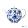 ロシア食器 インペリアル・ポーセリン ワインディングトウィッグ ティーポット 600ml