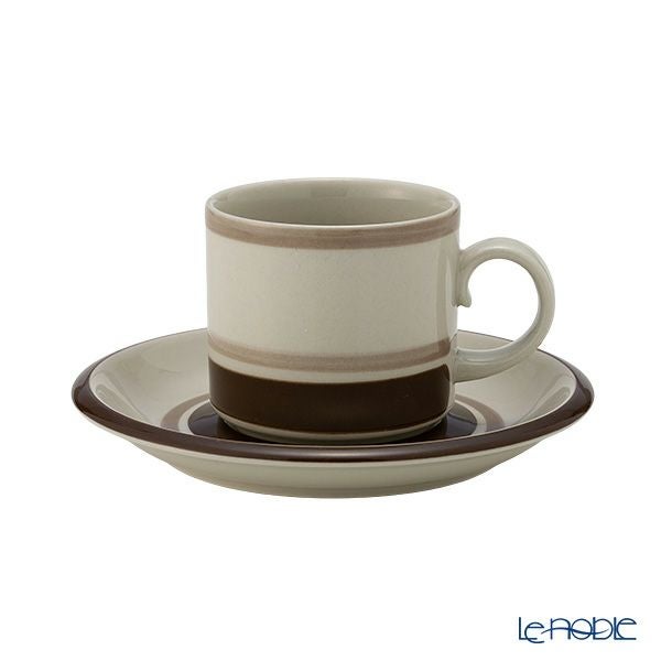 【1点限り】北欧ヴィンテージ アラビア（ARABIA） ピルッティ／Pirtti コーヒーカップ＆ソーサー 01