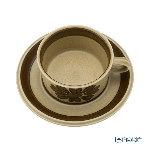 【1点限り】北欧ヴィンテージ アラビア（ARABIA） トゥントゥリ／Tunturi ティーカップ＆ソーサー