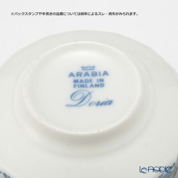 【1点限り】北欧ヴィンテージ アラビア（ARABIA） ドリア／Doria カップ＆ソーサー