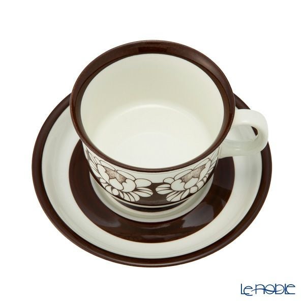 【1点限り】北欧ヴィンテージ アラビア（ARABIA） カトリッリ／Katrilli コーヒーカップ＆ソーサー